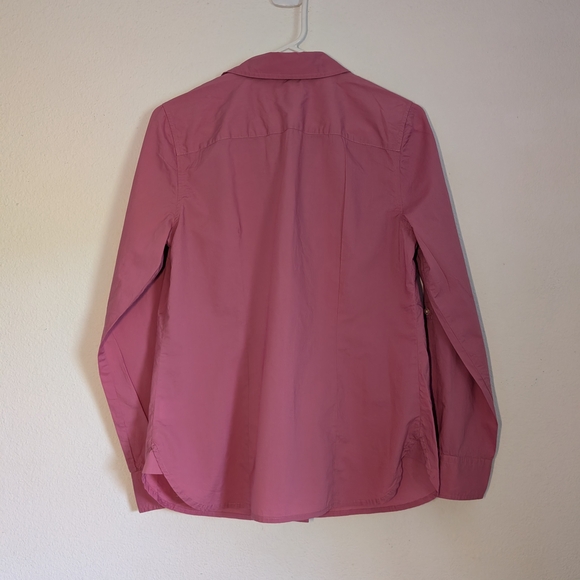 Talbots Rose Button-Up Blouse - Picture 3 of 5